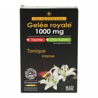 20 ampoules gelée royale taurine