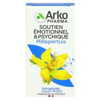 Arkogélules millepertuis soutien émotionnel et psychique 42 gélules