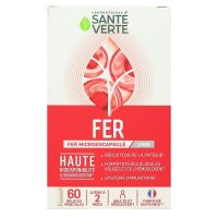 Fer Microencapsulé 14mg Haute Biodisponibilité 60 gélules