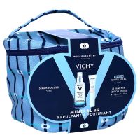 Coffret Noël Minéral 89 repulpant fortifiant Booster serum 50ml + Capital Soleil 15ml