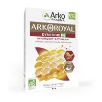 ArkoRoyal Dynergie bio dynamisant stimulant 20 ampoules