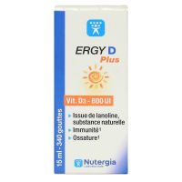 Ergy D Plus Vitamine D3 800ui 15ml