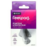 FeetPad 1 écarteur et protecteur Hallux Valgus taille unique