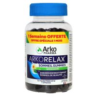 Arkorelax sommeil 60 gummies sans sucre
