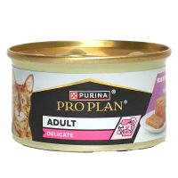 Proplan mousse dinde délicate pour chat adulte 85g