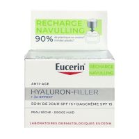 Hyaluron-Filler + 3X Effect soin jour SPF15 peau sèche recharge 50ml