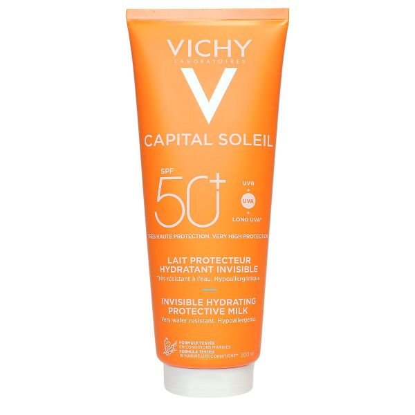Lait hydratant fraîcheur SPF50+ Idéal Soleil 300ml