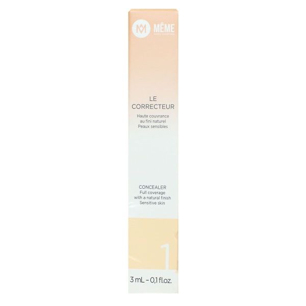 Le Correcteur haute couvrance au fini naturel peau sensible n°1 3ml
