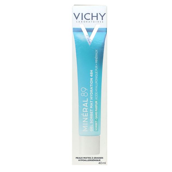 Mineral 89 sorbet creme mat hydratation 48h 40ml