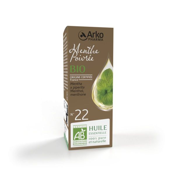 Huile essentielle n°22 menthe poivrée 10ml