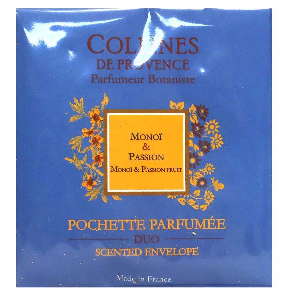 Pochette parfumée Duo monoï passion 6g