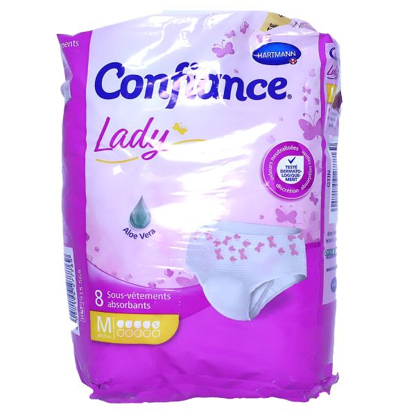 Lady 8 sous-vêtements absorbants 5G taille M