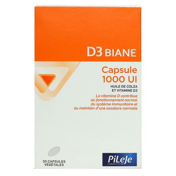 D3 Biane 1000UI 30 capsules marines