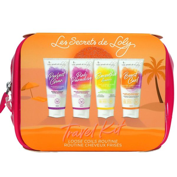 Travel Kit Routine cheveux frisés
