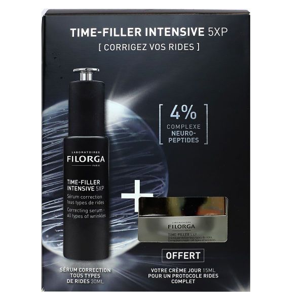 Coffret Time-Filler Intensive 5XP serum 30ml + crème 15ml offerte