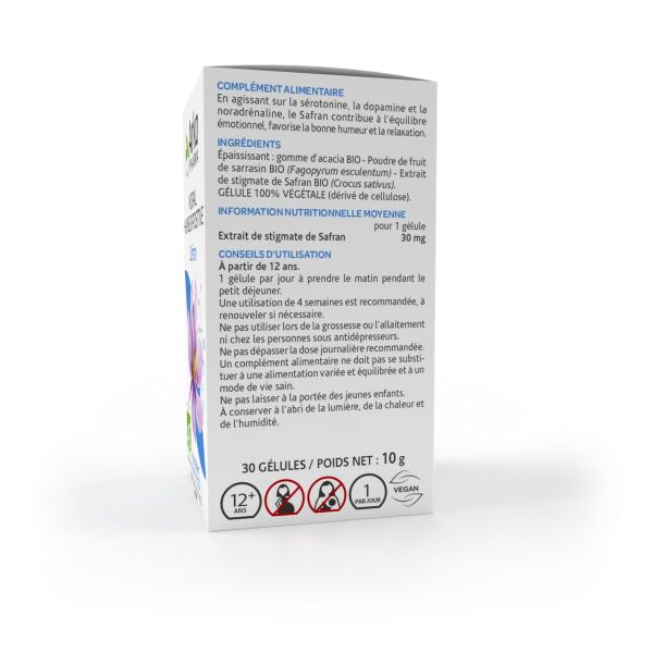 Arkogélules Safran moral humeur positive 30 gélules