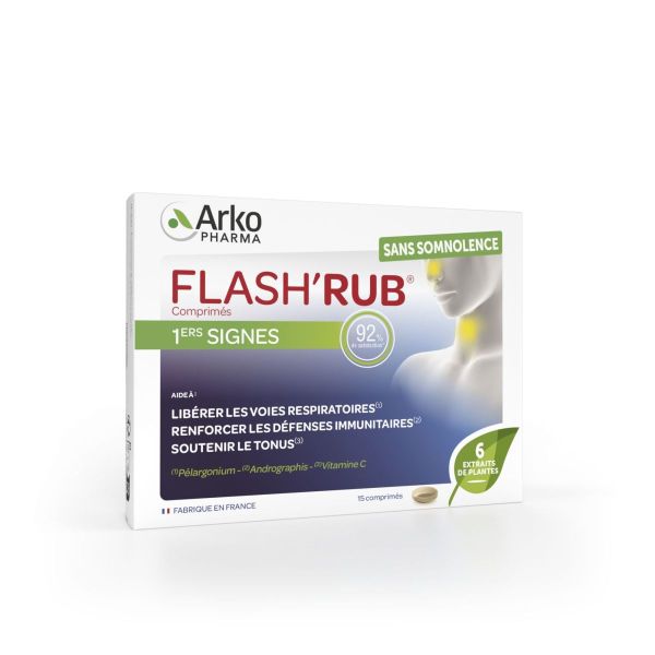 Flash'rub 15 comprimés