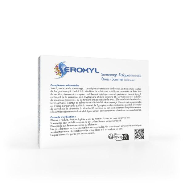 Surmenage stress Seroxyl 60 gélules