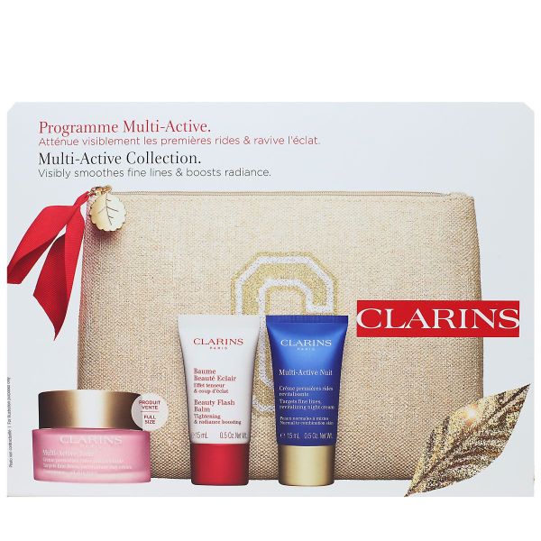 Coffret Multi Active jour crème 50ml nuit 15ml baume 15ml
