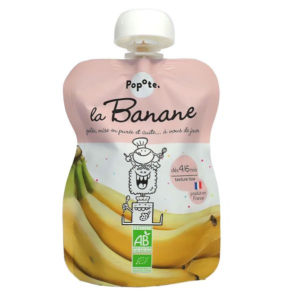 La banane gourde compote bio dès 4-6 mois 120g