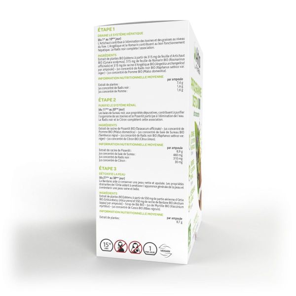 Arkofluides programme détox 30 ampoules