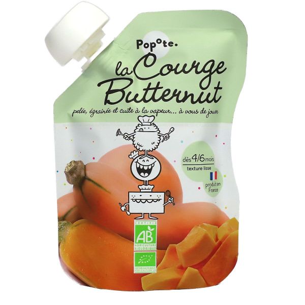 La courge Butternut purée bio dès 4-6 mois 120g