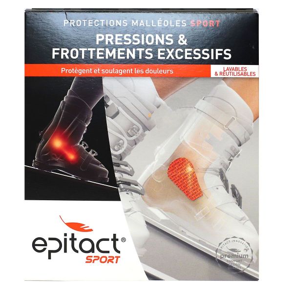 Sport Tact 04 Epithelium 2 protections malléoles réutilisables