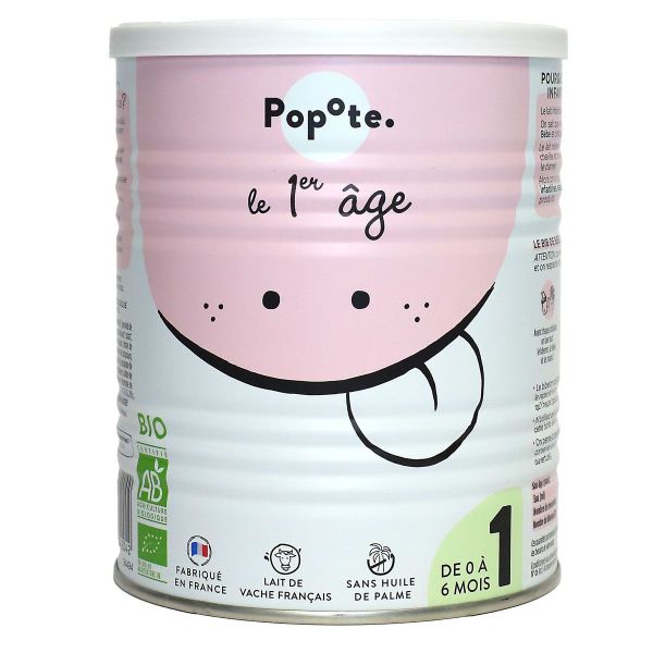 Lait infantile bio le 1er âge 0-6 mois 400g