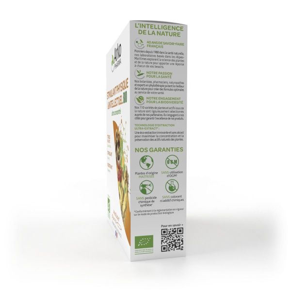 Stimulant physique Arkofluides 20 ampoules