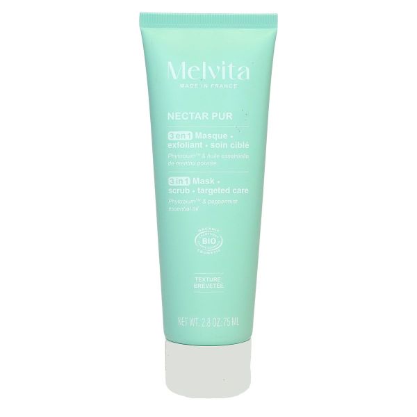 Nectar Pur masque et exfoliant 3en1 75ml