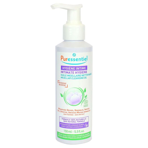 Hygiène intime huile micellaire nettoyante 150ml