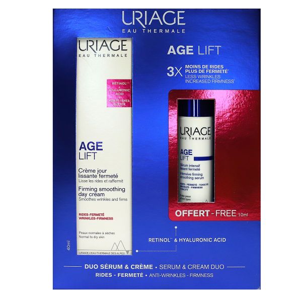 Age Lift creme jour lissante fermeté 40ml + serum intensif lissant fermeté 10ml
