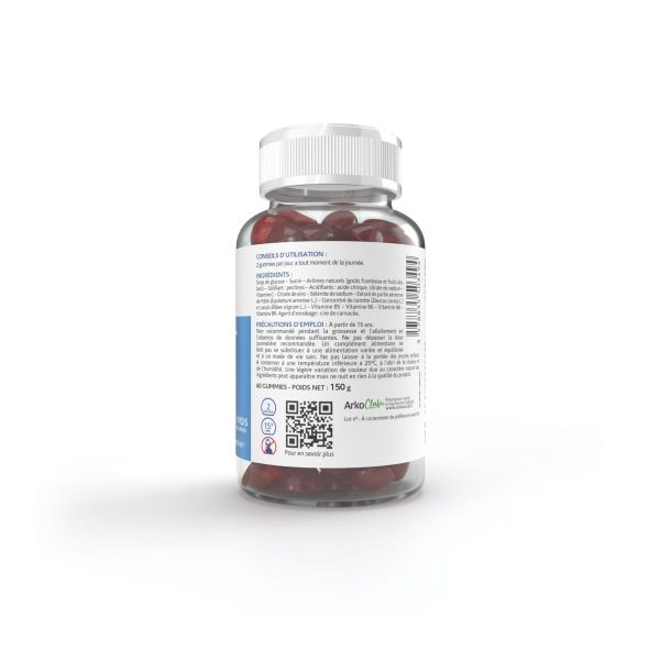 Forcapil Croissance pousse brillante cheveux ongles 60 gummies