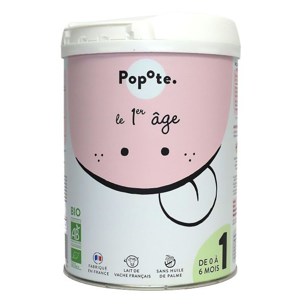 Lait infantile bio le 1er âge 0-6 mois 800g
