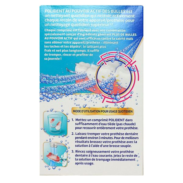 3 minutes nettoyant appareil dentaire 66 comprimés