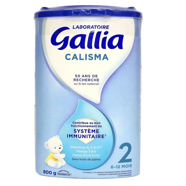 Calisma 2 lait 2ème 6-12 mois 500g