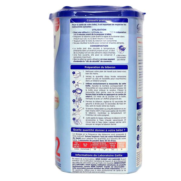 Lait AR2 de 6 à 12 mois 800g