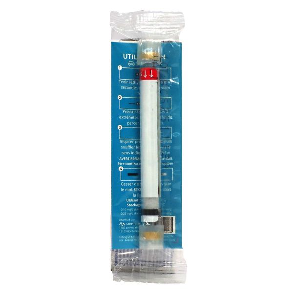 Ethylotest sans ballon seuils 0,2g/L 0,5g/L
