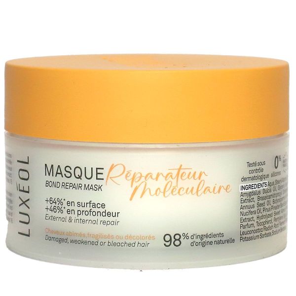 Réparateur moléculaire masque cheveux abimés 200ml