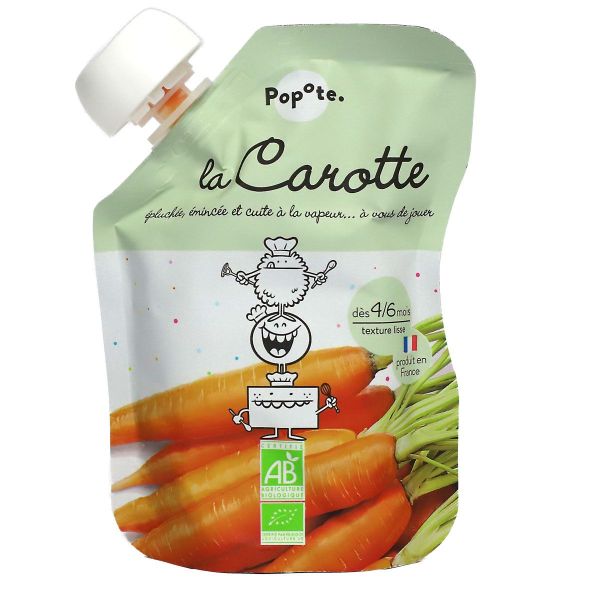 La carotte gourde purée bio dès 4-6 mois 60g