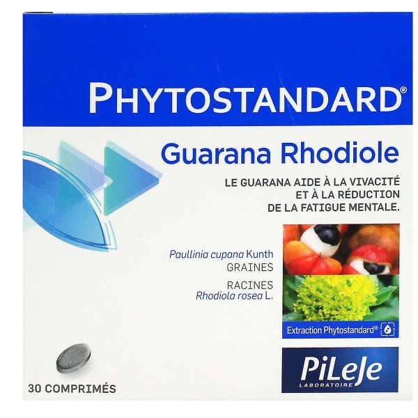 Phytostandard guarana 30 comprimés