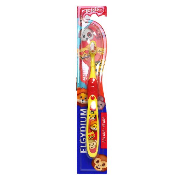 Kids Emoji brosse à dents souple 2/6 ans
