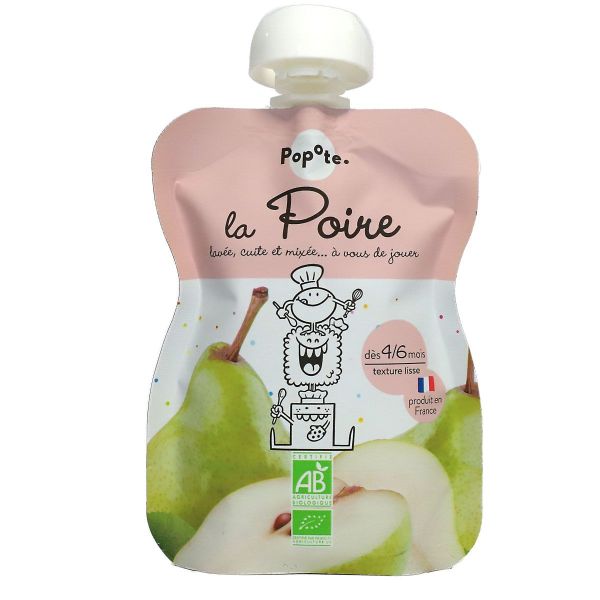 La poire gourde compote bio dès 4-6 mois 120g