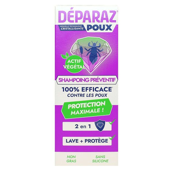 Shampoing préventif anti-poux et lentes 150ml