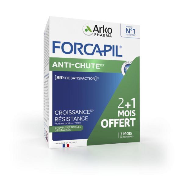 Forcapil anti-chute 3x30 comprimés
