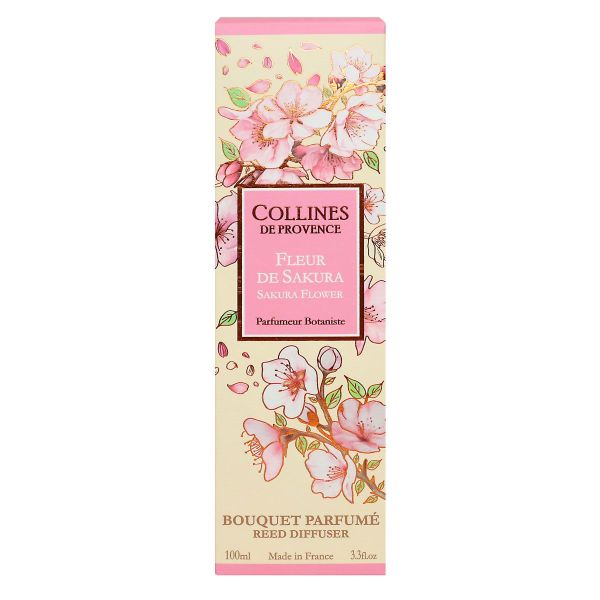 Diffuseur parfum d'ambiance les Estivales Fleur de Sakura 100ml