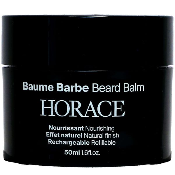 Baume à barbe nourrissant effet naturel rechargeable 50ml