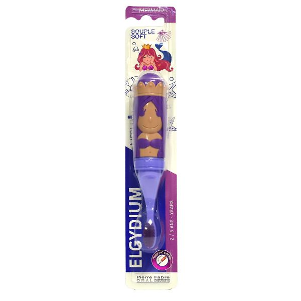 Kids Mermaid 2/6 mois brosse à dents enfant