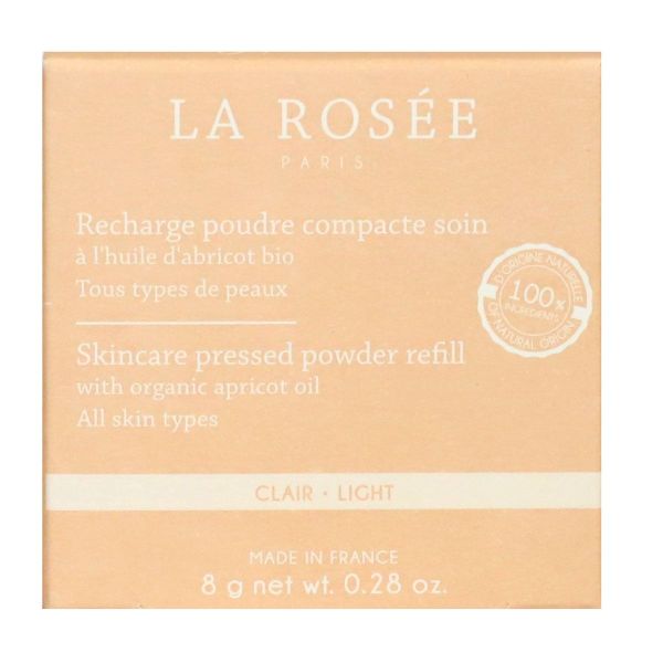 Recharge poudre compacte huile abricot soin claire n°1 8g