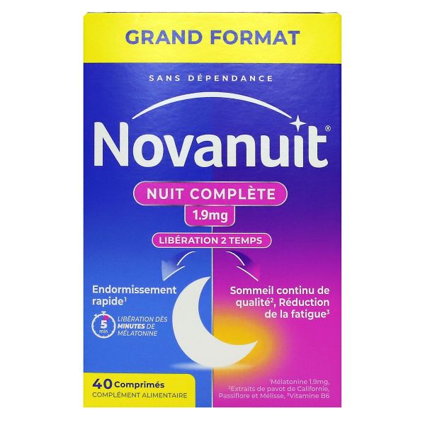 Nuit complète 1,9mg 40 capsules